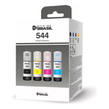 Kit Refil Tinta Para Epson T544 L3250 L3210 L5190- 04 Cores