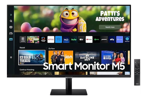 Monitor Samsung 27'' Smart M5 Full Hd Usb Hdmi