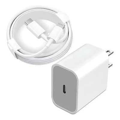 Yixoo Cargador Rápido 20W USB-C para iPhone 14 13 12 11 Pro Max SE X XR XS 8, iPad, Cubo de Carga Tipo C PD 3.0 con Cable Lightning 1M, Transferencia de Datos | MercadoLibre