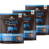 5 Piezas De Wellness Core Pure Rewards Natural Grain Free Do