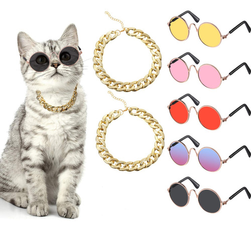 7 Lentes De Sol Para Gatos, L - 7350718:mL a $98990