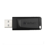 Pen Drive Verbatim Slider 16 Gb Usb, Negro