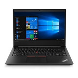 Notebook Lenovo Thinkpad E490 Preta 14 , Intel Core I5 8565u  8gb De Ram 256gb Ssd, Intel Uhd Graphics 60 Hz 1366x768px Windows 10