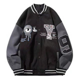 Chaqueta Holgada, Chaqueta, Ropa De Béisbol Hip-hop Para Hom