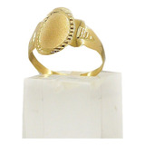 Anillos Oro 18k Sello Cleopatra  2.5  G Mujer Hombre Grabado