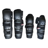 Set De Rodilleras Y Coderas De Seguridad Pro Biker Hxp-01