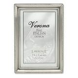 Lawrence Frames 11535 Antique Pewter Picture Frame, Beaded