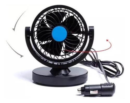 Ventilador Auto 12v 360° 13cm Universal