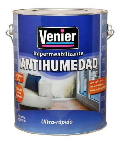 Antihumedad Venier Acabado Liso X 1kg Pintumm