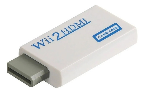 Adaptador Conversor Para Consola Wii A Hdtv + Audio 
