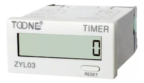 Horímetro Cuenta Horas Digital 8 Dígitos Con Reset 