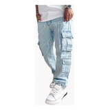 Pantalon Jean Mom Anchos Hombre Varios Modelos!