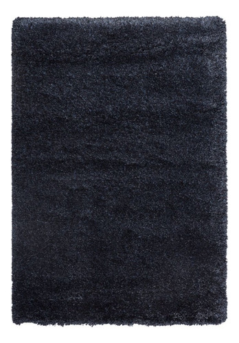 Alfombra Para Baño Absorbente Color Negro Medida 50x80cm