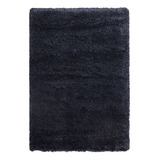 Alfombra Para Baño Absorbente Color Negro Medida 50x80cm