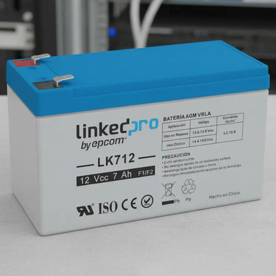 Batería Linkedpro Lk712 12v 7ah Agm Terminal F1 | MercadoLibre