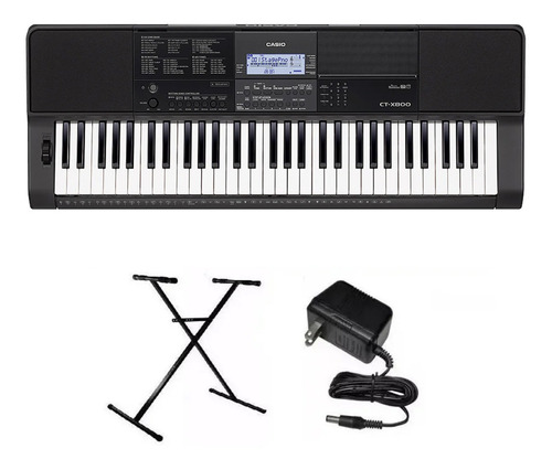 Casio Sensitivo Ctx 800 5 Octavas +fuente/soporte