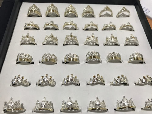 Venta Por Mayor Anillos Coronas Plata Y Oro