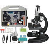 Microscopio Infantil Amscope 120x-1200x Con Accesorios