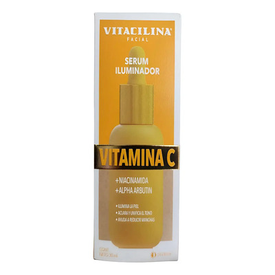 Vitacilina Serum Facial Vitamina C 30 Ml Todo Tipo De Piel Día\u002Fnoche | MercadoLibre