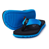 Chinelo Sandália Kenner Kivah Dlk-03 Masculino Azul Turquesa