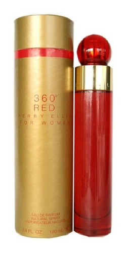 Perfume 360° Red Mujer De Perry Ellis Edp 100ml Original