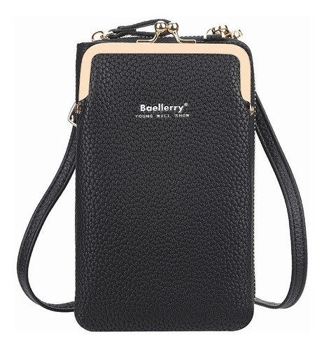 Billetera De Cuero Para Mujer Bolsa Crossbody Para Celular