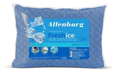 Travesseiro Altenburg Fresh Ice Azul