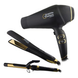 Babyliss Pro Graphite Secador + Prancha Titanium + Modelador