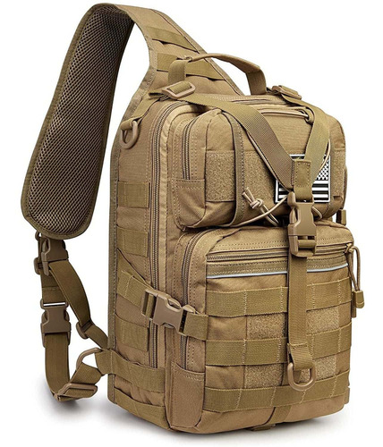 Mochila Tactica Militar Molle Edc De Asalto 14 X10.5 X6.5 