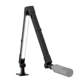 Microfone De Mesa Boom Arm Com Luz Led E Controle Remoto