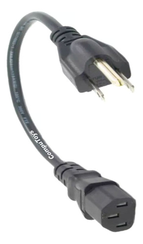 Zpow01c Cable De Poder 110v-cpu (c13), 50 Cm Computoys