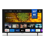 Smart Tv 50  Bgh 4k Uhd B5023us6g Google Tv Negro