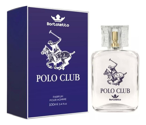 Perfume Bortoletto Polo Club 100ml Parfum Masculino Frasco
