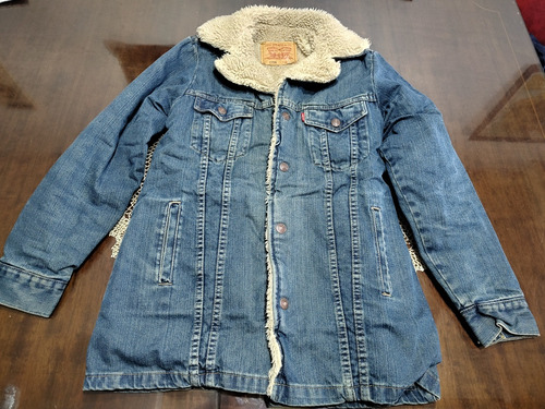 Campera Jean Hombre Levis Con Corderito