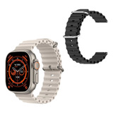 Smartwatch X8 Ultra Cinza + Pulseira Sortida