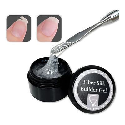 Gel De Fibra Para Uñas Gmi 10 Gr. Fiber Silk Builder Gel | MercadoLibre
