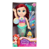 Muñeca Sirenita Disney Princesas Ariel Luces Y Sonidos