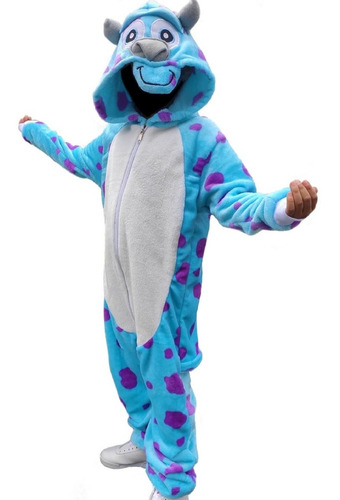 Pijama Térmica Enteriza Sullivan Monster Inc Niños