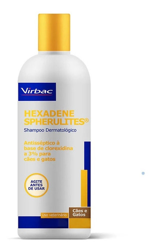 Shampoo Dermatológico Hexadene Spherulites Virbac 500ml