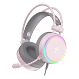 Auriculares Gamer 7.1 Luces Usb Rgb T-dagger Sona T-rgh304 E