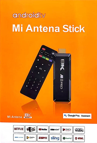 Android Tv Stick 4k Com Google Play Assistant