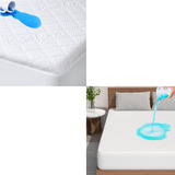 King Size Cooling Waterproof Mattress Protector, 3d Air Fabr
