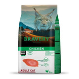 Alimento Para Gato Bravery Super Premium  Grain Free  2 K