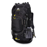 Mochila De Camping Impermeable De 60 Litros Con Dos Bolsas D