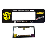 Porta Placas  Europeo Transformer Chevrolet Aveo Tracker 