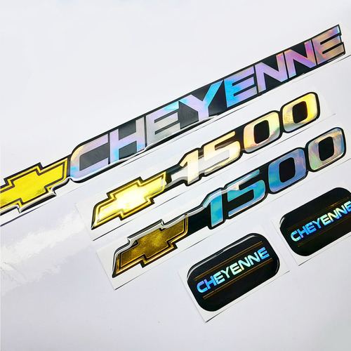 Emblemas Chevrolet Cheyenne 1500 Tornasol  Foto 2