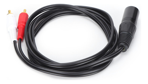 Cable De Micrófono Jorindo Xlr Macho A Doble Divisor Rca Y