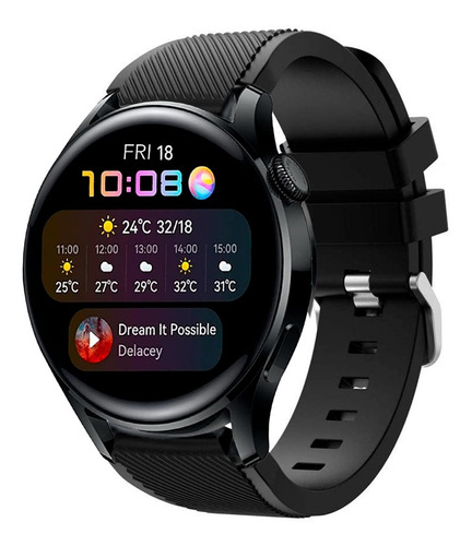 Correa Deportiva Premium + Mica Para Huawei Watch 3 / 3 Pro