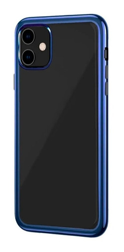 Funda Bumper Cromo Slim Transparente Para iPhone 11 Pro Max