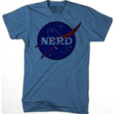 Nerd Nasa Playera  Hombre A Rott Wear 